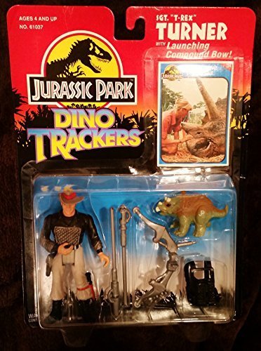 1993 Jurassic Park - Series 2 Dino-Trackers Sgt. T-Rex Turner Action Figure by Jurassic Park
