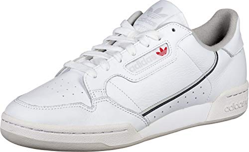 Adidas Originals Continental 80, Zapatillas para Correr para Hombre, Blanco Footwear White Grey Grey 0, 41 1/3 EU