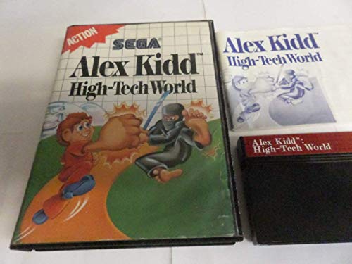 Alex Kidd Alta - Tech World Sega Master Sistema