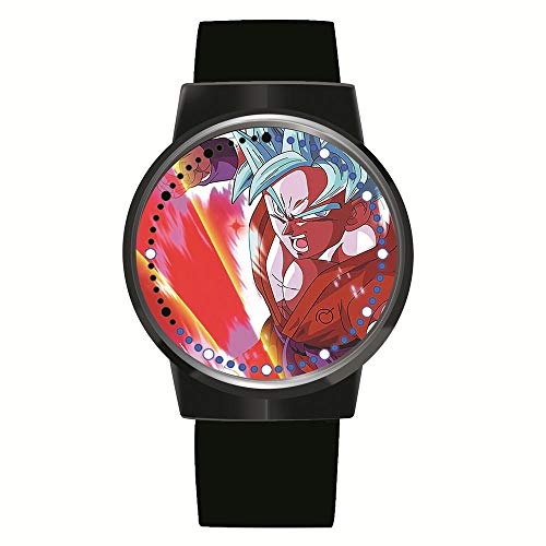 Anime Dragon Ball Z Goku Serie Reloj LED Touch Novedad Relojes Relojes Deportivos Reloj Personalizado Relojes Unisex Regalo de cumpleaños Edición de coleccionista