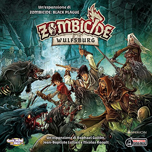Asmodee - Zombicide Black Plague: Wulfsburg, expansión de Juego de Mesa, edición en Italiano, 8436