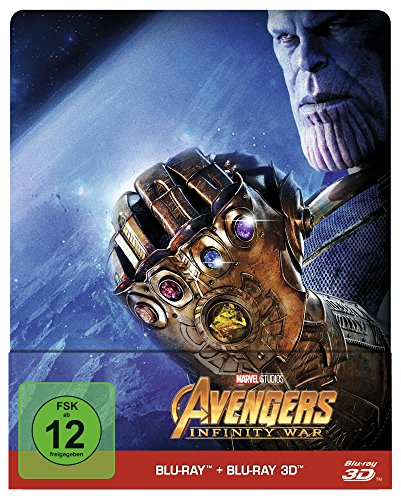Avengers - Infinity War - Steelbook/Limited Edition  (+ Blu-ray 2D) [Alemania] [Blu-ray]