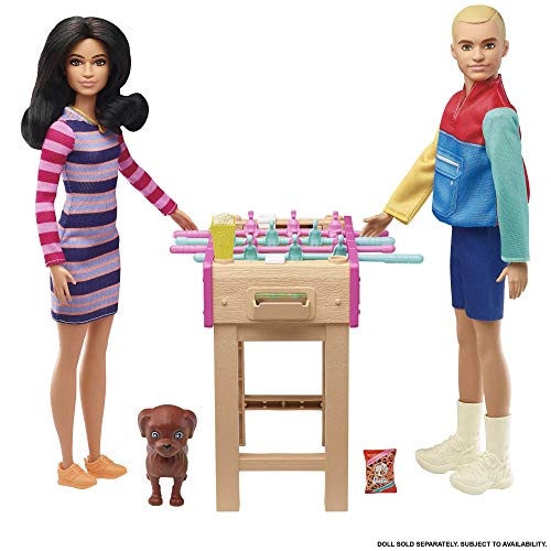 Barbie Set de Juego con futbolín (Mattel GRG77)
