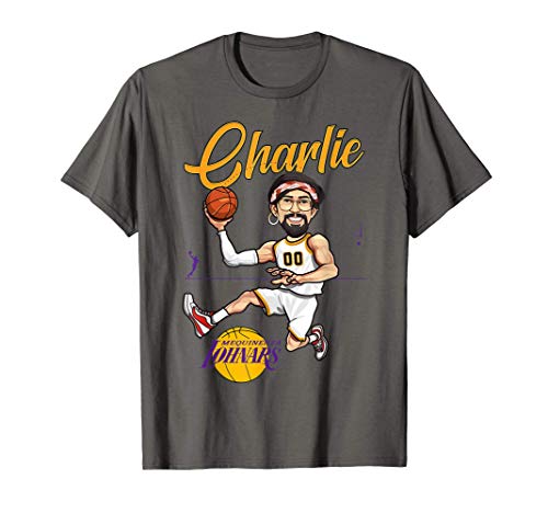 Charlie Baloncesto Lohnarbeiters Mequinenza Años 80 Camiseta