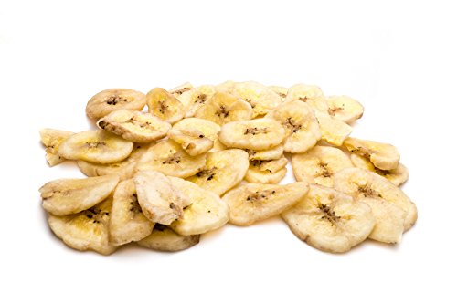 Chips de Plátano Deshidratado | 1 Kg de Banana Chips | Crudos y secos | IDEAL como SNACK | Rodajas Naturalmente dulces | Dorimed