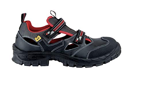 Cofra S1 P Asgard 13050-000 BGR191, Zapatos de Seguridad Guttorm , Sandalias de Verano, Negro, 41 EU