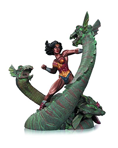 DC Direct Wonder Woman Vs Hydra Mini Patina Estatua