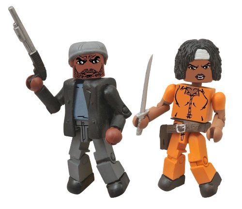 Diamond Select Toys The Walking Dead: Minimates Series 5: Michonne and Tyreese Two-Pack Action Figure by Diamond Select