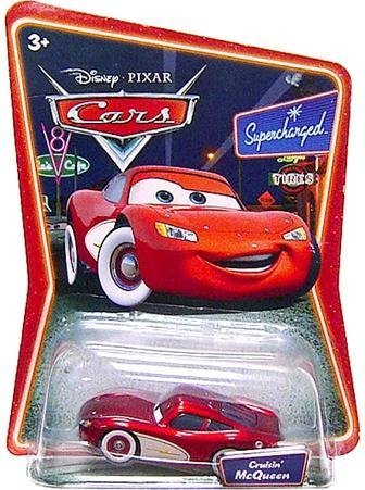 Disney Pixar Cars SUPERCHARGED Lightning McQueen - CRUISIN' McQueen [2007 Release] by Mattel by Mattel