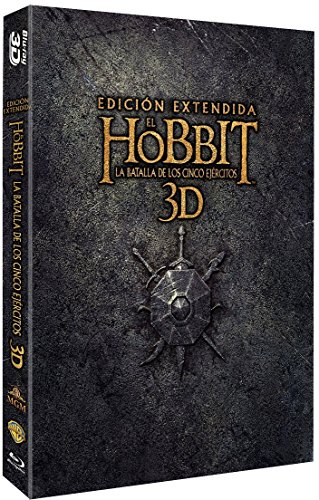 El Hobbit 3 : La Batalla De Los Cinco Ejercitos Edición Extendida Blu-Ray 3d [Blu-ray]