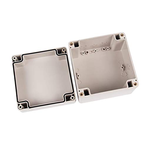 F Fityle Caja de Conexiones de Plástico Impermeable de ABS IP65 Caja de Conexiones 4.72x 3.15x 1.97inch - 120 x 120 x 90 mm