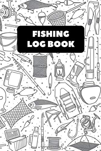 Fishing Log Book: Fishing Journal | Tracker, Notebook | 6x9 inches, 101 pages | Gift Idea for Men Fisherman Kids