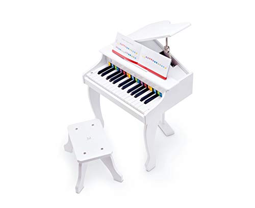 Hape International- Deluxe Grand Piano Gran, Multicolor (E0338)