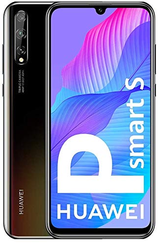 HUAWEI P Smart S - Smartphone con Pantalla OLED de 6.3" (4GB DE RAM + 128GB de ROM, Cámara triple AI de 48MP, Color Negro (No contiene los servicios de Google (GMS) preinstalados)