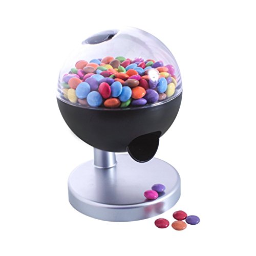 Invero® - Dispensador de dulces de caramelo activado por tacto a máquina, funciona con pilas, ideal para niños, hogar, regalo novedoso y más