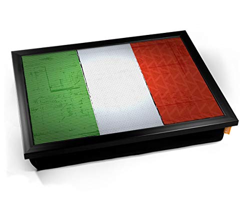 Italy World Cup 2010 Flag Cushion Lap Tray Cojín Bandeja de Regazo
