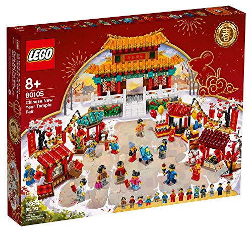 LEGO Tempelmarkt para Chinas Neujahrsfest 80105 Chinese Nuevo Año Temple Fair
