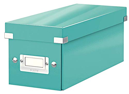LEITZ 60410051 - Caja CD Box (143x147x352 mm) color turquesa