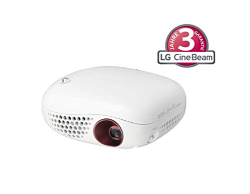LG PV150G - Videoproyector (100 ANSI, WVGA, HDMI, USB), color blanc