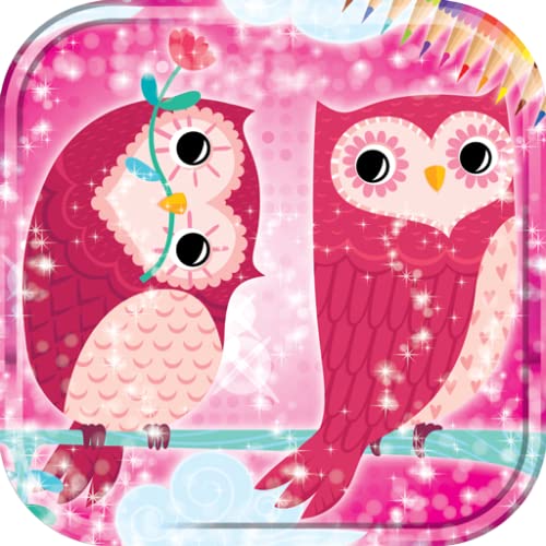 Lovely Owl Coloring Book