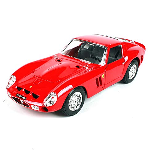 Luckycs 1:18 Ferrari 250 GTO simulación aleación Modelo de Coche colección versión Modelo de Coche decoración de Coche (Color: Rojo)