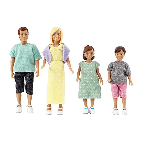 Lundby Juego de muñecas de la Familia de muñecas - Clásico: mamá, papá y Dos niños