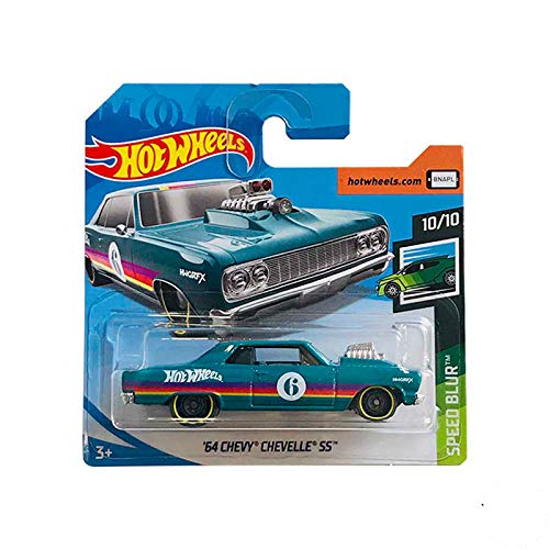 Mattel cars Hot Wheels '64 Chevy Chevelle SS Speed Blur 62/250 2019 Short Card