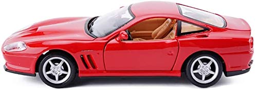 Modelo de Coche 1:24 Ferrari 550 Maranello Juguete Adornos Colección Coche de Deportes de 19x8x5CM joyería