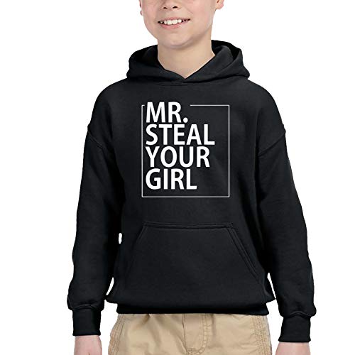Mr Steal Your Girl Sudadera con capucha y bolsillos para niños y niñas