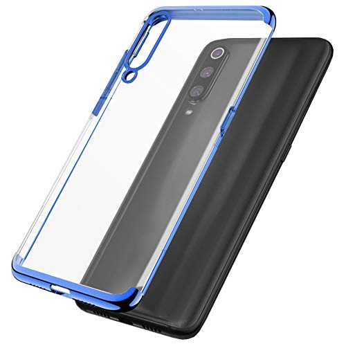 mtb more energy® Funda TPU Elegance para Samsung Galaxy Note 10 Lite (SM-N770, 6.7'') - Azul - Frame Marco Case Cover Estuche