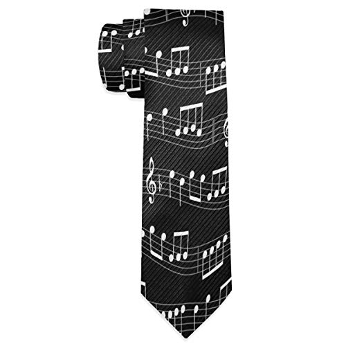 Musical Note - Corbata de seda para hombre