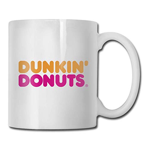 N\A Dunkin-donuts-1-logo Custom White Coffee Mug Tea Cup Gifts T Regalos del día de la Madre, Regalos del día del Padre, Regalos para el Abuelo