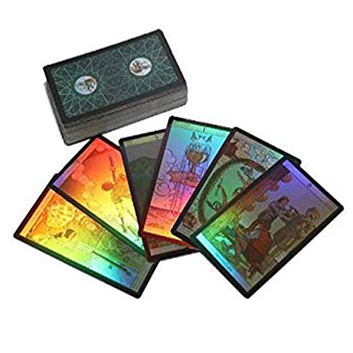 Nanxin Tarot Cards, 78 Pcs Juego de Mesa, Deck Vintage Tarot Cards Juego de Cartas Waite Future