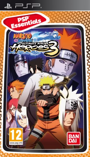 Naruto Shippuden: Ultimate Ninja Heroes 3 - Essentials (PSP) [Importación inglesa]