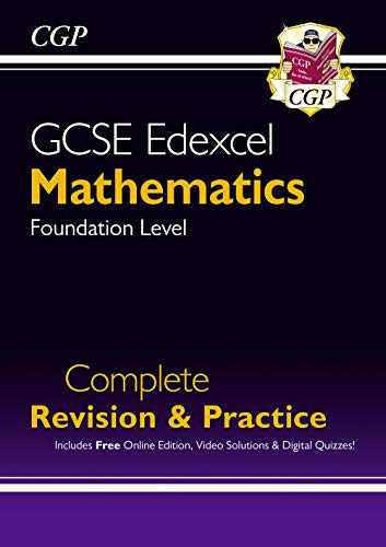 New 2021 GCSE Maths Edexcel Complete Revision & Practice: Foundation inc Online Ed, Videos & Quizzes (CGP GCSE Maths 9-1 Revision) (English Edition)