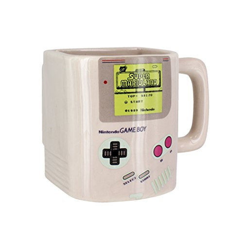Nintendo Gameboy Cookie Taza, cerámica, Multi, 10 x 13 x 12 cm