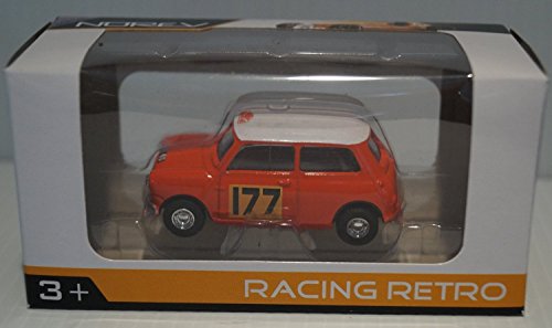 Norev Mini Cooper racing retro 1/54e (1356)