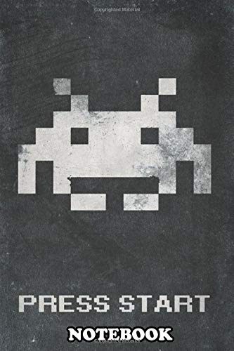 Notebook: Gamer Start Up Space Invaders Original Games , Journal for Writing, College Ruled Size 6" x 9", 110 Pages