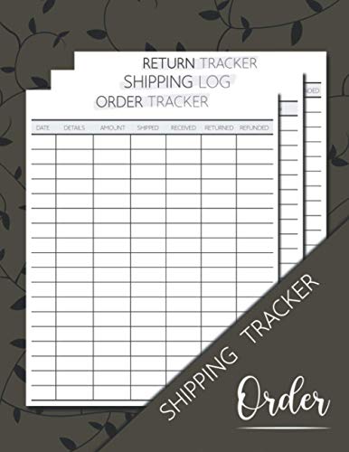 Order Shipping Tracker: Sales Order Shipment Tracker, Return Log, Business Planner ( Small Business Order Book ) 8.5''x11'' Inches 121 Pages