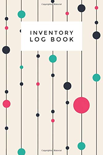 Pattern Inventory Log Book: Simple Tracking Sheets For Small Business Supplies, Items, Collections | Retail Sales, Management Book