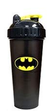 Performa Hero Series DC Shakers Shaker - Coctelera para proteínas (800 ml), diseño de Batman