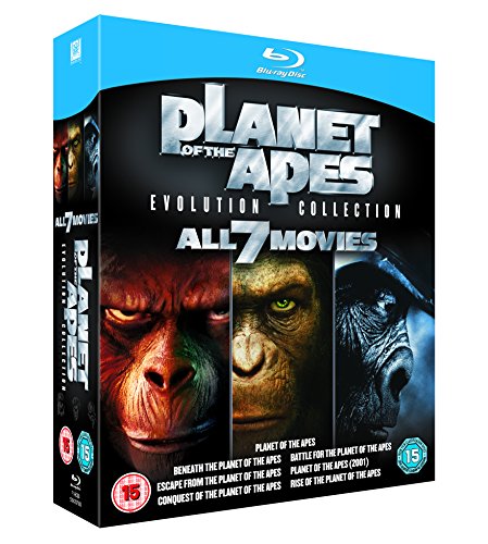 Planet Of The Apes: Evolution Collection (7 Blu-Ray) [Edizione: Regno Unito] [Italia] [Blu-ray]