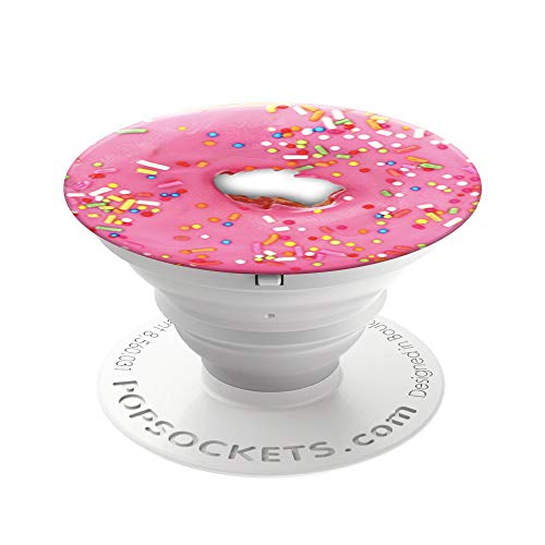 PopSockets 101257 - Soporte telescópico para Smartphones y tabletas, Estilo Pink Donut