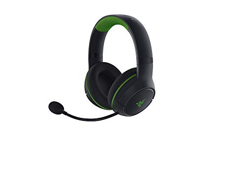 Razer Kaira - Auriculares inalámbricos para juegos para Xbox One + Xbox Series X / S + PC, Auriculares inalámbricos, controlador de 50 mm, micrófono cardioide, Xbox inalámbrico, Negro/Verde