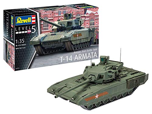 Revell 03274 14 Maqueta de Russian Main Battle Tank T de 14 AR en Escala 1: Niveles 35, 5