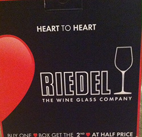 Riedel Pinot Noir –  – 2 vasos Heart to Heart Set rojo de vino de cristal de vino, Nuevo OVP