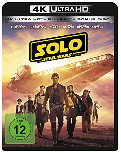 Solo - A Star Wars Story (4K Ultra HD) (+ Blu-ray 2D / + Bonus-Blu-ray) [Blu-ray]