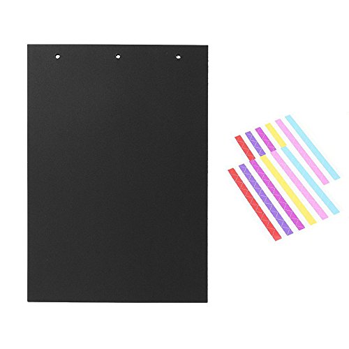 ThxMadam Papel Negra Scrapbooking 26,5 x 18,5 cm(10.43" x 7.28"), 20pcs Páginas de Relleno Negro Interior para Álbum de Fotos Scrapbooking DIY Cuaderno de Fotos 27 x 19 cm(10.6" x 7.5")