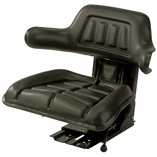 Universal asiento de tractor, color negro