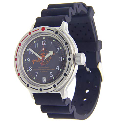 Vostok Amphibian #420XXX Automatic 200WR Wristwatch Resin (420380)